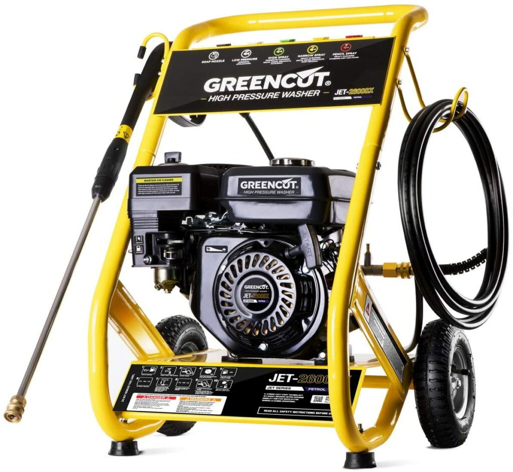Máquina hidrolimpiadora a Gasolina Greencut Jet260X